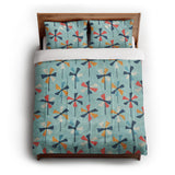 Breezy Pinwheels in Full/Queen (88" x 88") Size