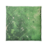 Sylvie Green in Full/Queen (88" x 88") Size