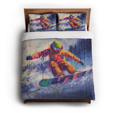 Dreamwave Snowboarder in Full/Queen (88" x 88") Size