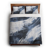 Emil Navy Blue in Full/Queen (88" x 88") Size