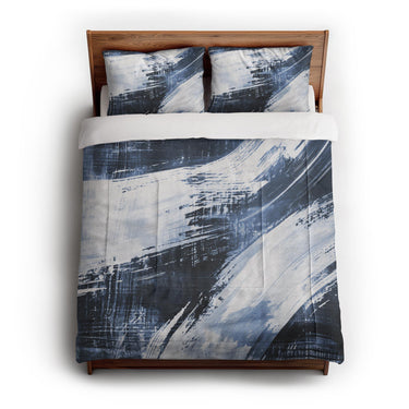 Emil Navy Blue in Full/Queen (88" x 88") Size