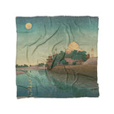 Taj Mahal Twilight by Charles Bartlett in Full/Queen (88" x 88") Size