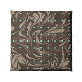 Acid Burn Brown & Carolina Blue in Full/Queen (88" x 88") Size