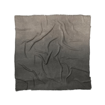 Kieran Watercolor Greige Ombre in Full/Queen (88" x 88") Size