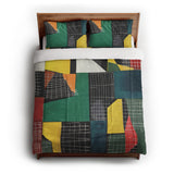 Djuna Black Multicolor in Full/Queen (88" x 88") Size