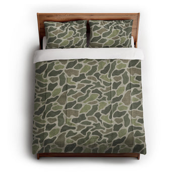 Duck Camo Green in Full/Queen (88" x 88") Size