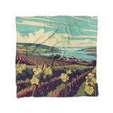 Finger Lakes Vineyard in Full/Queen (88" x 88") Size