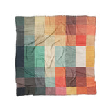 Polyphony Multicolor Earthtone in Full/Queen (88" x 88") Size