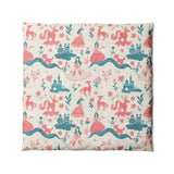 Pink Princess Fairytale in Full/Queen (88" x 88") Size