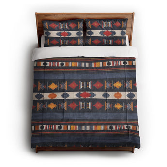 Tonopah Denim Blue in Full/Queen (88" x 88") Size