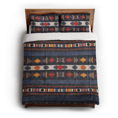 Tonopah Denim Blue in Full/Queen (88" x 88") Size