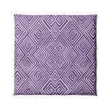 Hoffman Purple in Full/Queen (88" x 88") Size