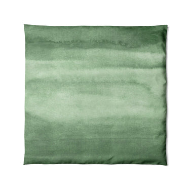 Jacinda Watercolor Green Ombre in Full/Queen (88" x 88") Size