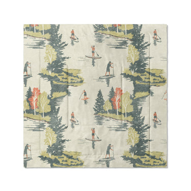 Paddleboard Party in Full/Queen (88" x 88") Size