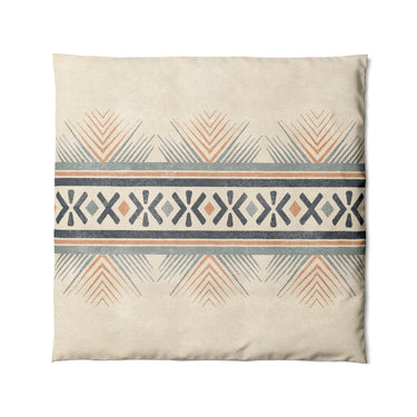 Loxcie Ivory & Blue in Full/Queen (88" x 88") Size