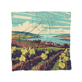 Finger Lakes Vineyard in Full/Queen (88" x 88") Size