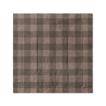 Buffalo Plaid Dark Cedar Brown in Full/Queen (88" x 88") Size