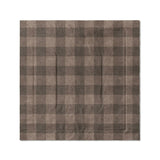 Buffalo Plaid Dark Cedar Brown in Full/Queen (88" x 88") Size