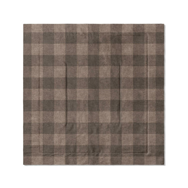 Buffalo Plaid Dark Cedar Brown in Full/Queen (88" x 88") Size