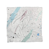 Stephanie Cool Splatter in Full/Queen (88" x 88") Size