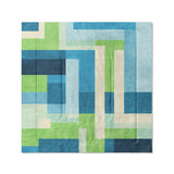 Henry Blue & Green in Full/Queen (88" x 88") Size