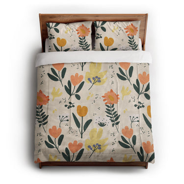 Milana Ivory Gold in Full/Queen (88" x 88") Size