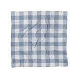 Buffalo Plaid Steel Blue in Full/Queen (88" x 88") Size