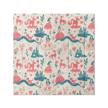 Pink Princess Fairytale in Full/Queen (88" x 88") Size