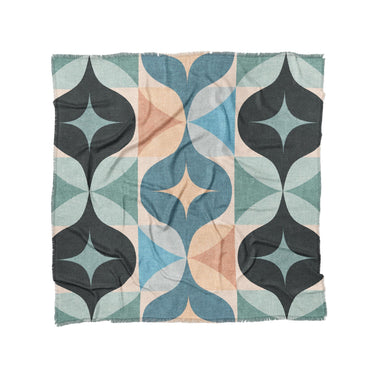 Maxine Seafoam & Peach in Full/Queen (88" x 88") Size
