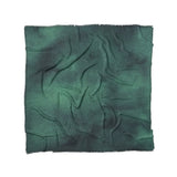 Andromeda Watercolor Teal in Full/Queen (88" x 88") Size