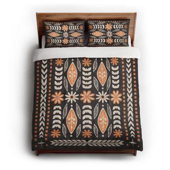 Topanga Black & Yellow Comforter
