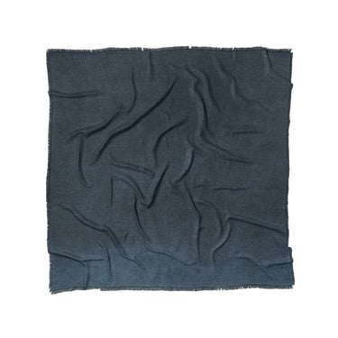 Keanu Watercolor Navy Blue Ombre in Full/Queen (88" x 88") Size