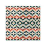 Jasper Blue & Red in Full/Queen (88" x 88") Size