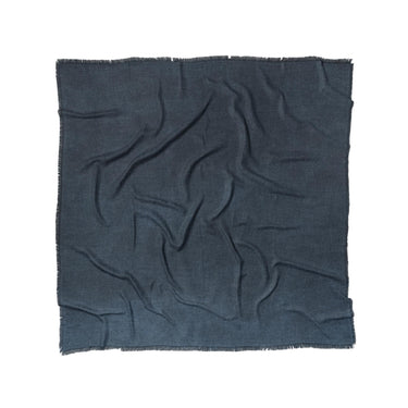 Keanu Watercolor Navy Blue Ombré in Full/Queen (88" x 88") Size