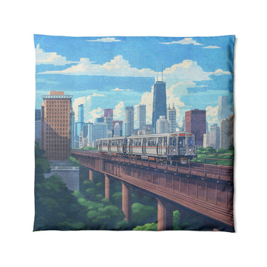Chicago Metro in Full/Queen (88" x 88") Size