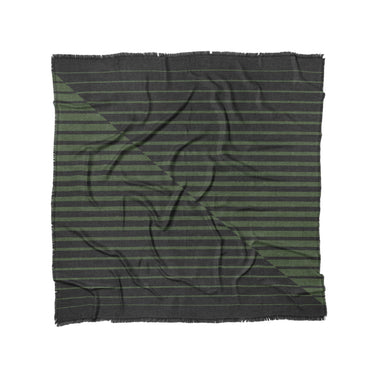 Euclid Black & Green in Full/Queen (88" x 88") Size