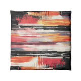 Jörgan Red & Black in Full/Queen (88" x 88") Size