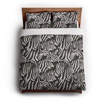 Dazzle of Zebras in Full/Queen (88" x 88") Size