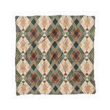 Spokane Sage Green & Taupe in Full/Queen (88" x 88") Size