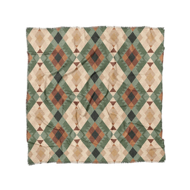 Spokane Sage Green & Taupe in Full/Queen (88" x 88") Size