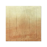 Kieran Watercolor Goldenrod Ombre in Full/Queen (88" x 88") Size