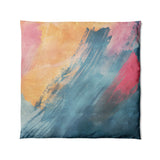 Eloise Blue & Pink in Full/Queen (88" x 88") Size