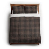 Buffalo Plaid Hickory Brown in Full/Queen (88" x 88") Size