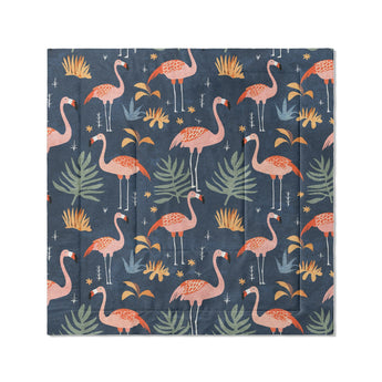 Flamingo Paradise in Full/Queen (88" x 88") Size