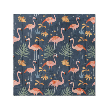 Flamingo Paradise in Full/Queen (88" x 88") Size