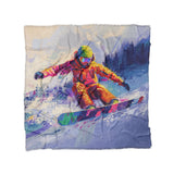 Dreamwave Snowboarder in Full/Queen (88" x 88") Size