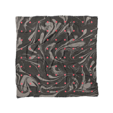 Acid Burn Greige & Infrared in Full/Queen (88" x 88") Size