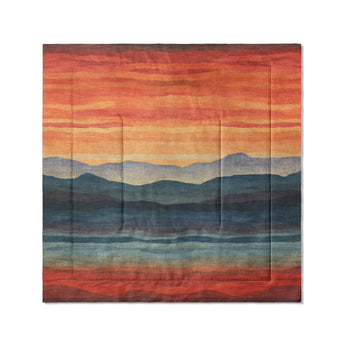 Tucson Sunset in Full/Queen (88" x 88") Size