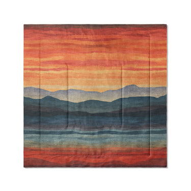 Tucson Sunset in Full/Queen (88" x 88") Size