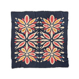 Jasmina Navy Multicolor in Full/Queen (88" x 88") Size
